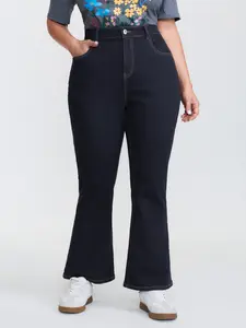 【Summer Turn-Up】【Y2K】【Pocket Approved】BlOOMCHIC plus size Supersoft Stretchy Mid-Rise Flared Hem Jeans [M-6X] 2026 Summer Pick for Mother's Day