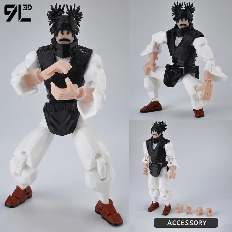 Sukuna Jujutsu Fushiguro Toji Gojo Satoru Action Figure Dummy13 T13 Multi-Jointed Collectible Toys Titan13