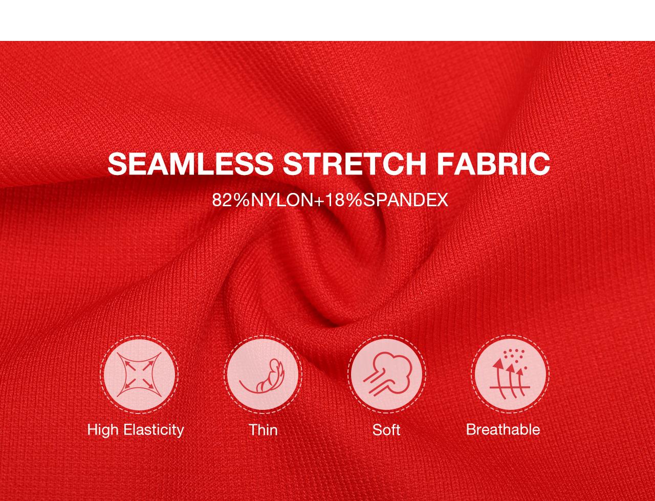 FeelinGirl Women's Lace Bodysuits U Neck Sleeveless Thong Shapewear Seamless Body Suits Tops Leotard