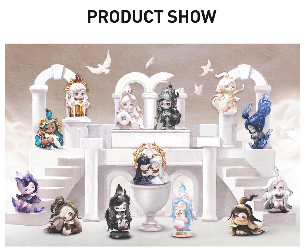 POP MART CHAKA Candle Whisper Series Figures POP MART CHAKA Candle Whisper Series Figures