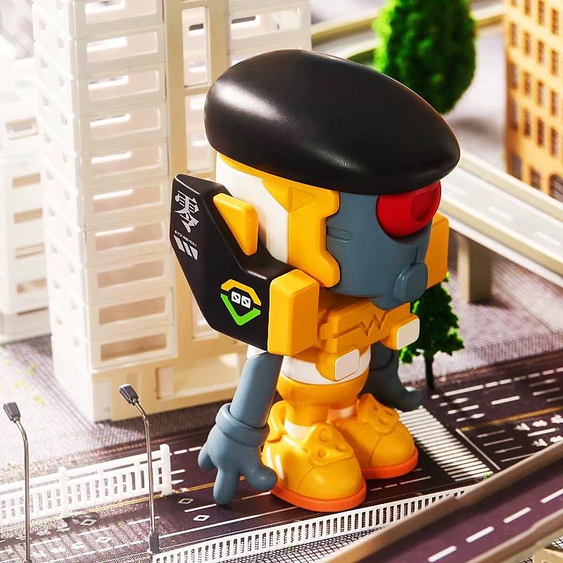 MINISO Evangelion x WASA EVA206 Collaboration Series Mystery Blind Box,Collectible Figures with Rare Hidden Version, Official Evangelion Merch for Anime Fans & Collectors,Home & Office Decor,Desk Display,Holiday Gifts (Height 5") Action Figurine