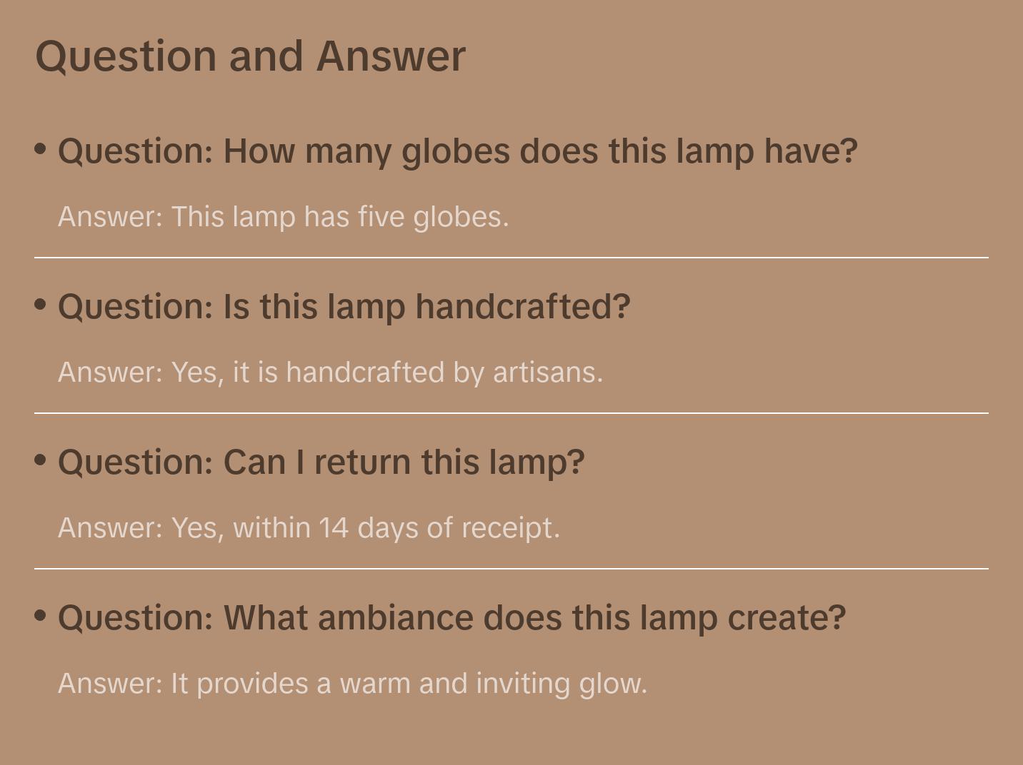 Vibrant Orange Blossom Handmade Turkish Lamp with Quintuple Globes