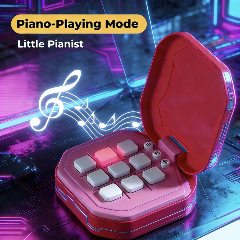 9-in-1 Electronic Tic Tac Toe Game | Portable & Durable with Lanyard | Creative Educational Toy for Kids & Adults, Perfect Gift for Family Fun! valentines gifts for gf