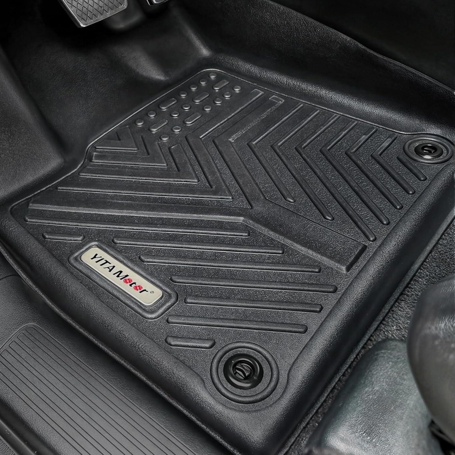 YITAMOTOR Honda Pilot 2025 2024 2023 Compatible with Floor Mats and Trunk Mat with Backrest Mat TPE-LITE,Honda Pilot Car Mats 7/8 Passenger Full Set