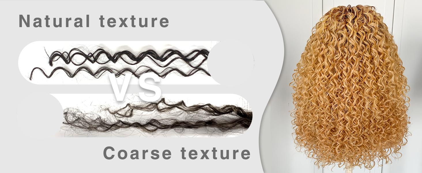 Dark Blue Wear And Go Glueless Wig Pre-Plucked Synthetic HD Lace Frontal Wig 13x6 Afro Wig Kinky Curly With Layer