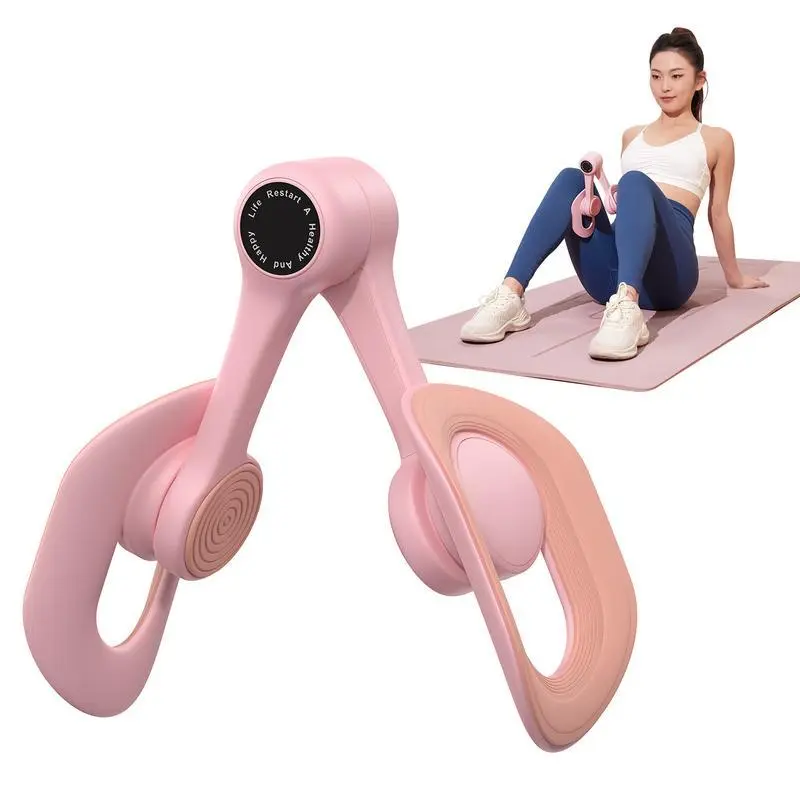 Durable Thigh Trainer Exercise Equipment for Home Fitness - Inner Thigh, Leg, Arm Exerciser, Compact Muscle Toner with Standard, Strap or Smart Counter Versions, Home Gym Equipment, Portable, Home Workouts