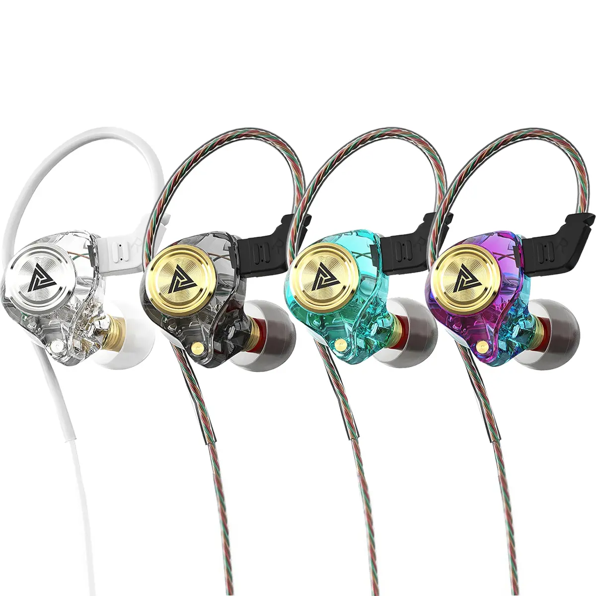 Ak3 file in Ear Monitors, Wired Gaming Earbuds, Deep Bass Sound Wired Earbuds, HiFi in Ear Headphones with 1DD 10mm Dynamic Driver, IEM with MIC for Music Gaming Video Calling Singers Musicians