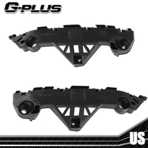 Set Front Bumper Retainer Black Fit For 2010-2013 Mazda 3 & 3 Sport 4-Door