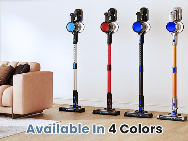 3-in-1 Cordless Stick Vacuum Cleaner, Lightweight with LED Headlight, 10KPa Suction for Carpet, Hard Floor and Pet Hair, Black Blue 3-in-1 Cordless Stick Vacuum Cleaner, Lightweight with LED Headlight, 10KPa Suction for Carpet, Hard Floor and Pet Hair, Black Blue