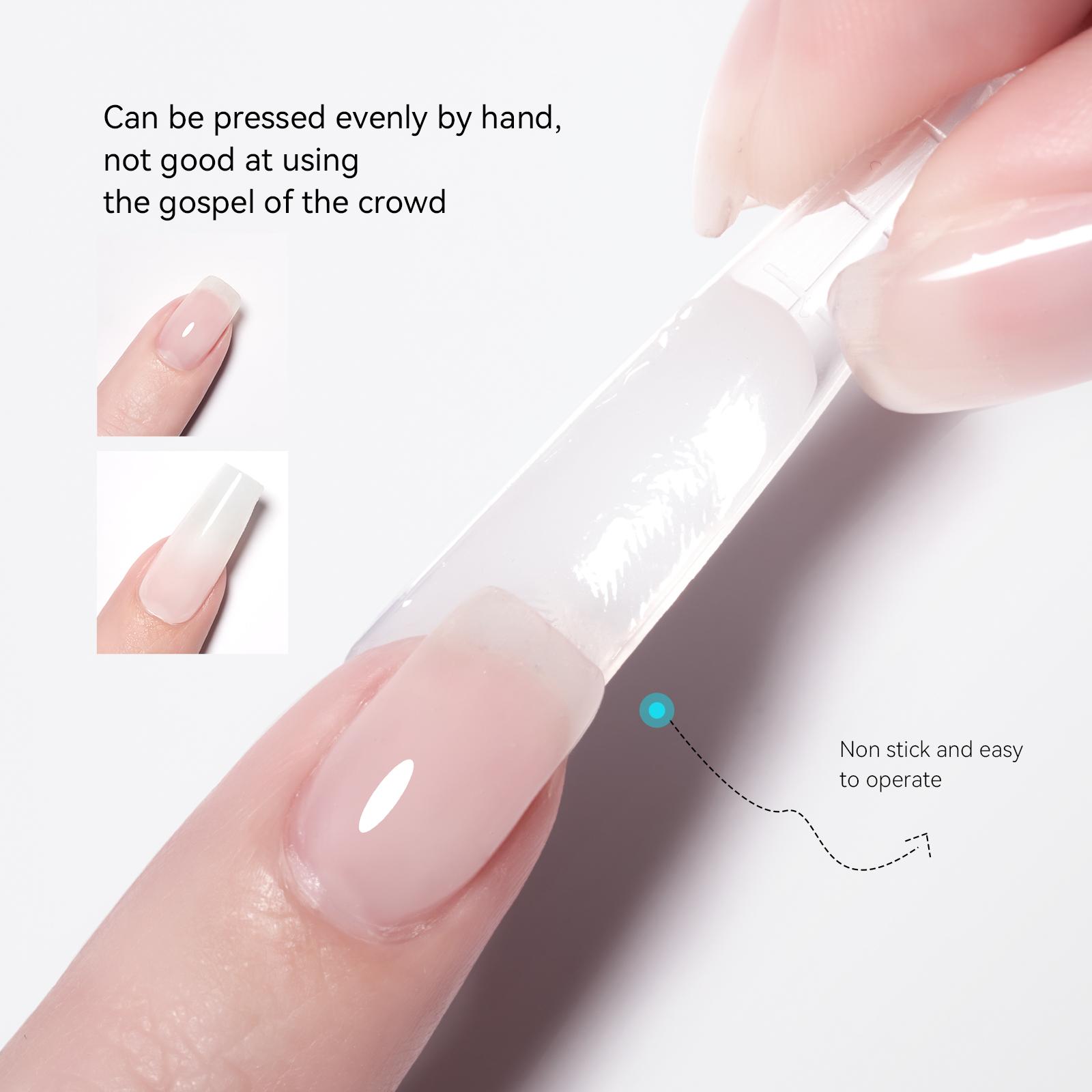 TRICOLOR FISH Clear 3D Sculpting Gel for Nail Art, 15g Solid Nail Gel Non-Sticky Hard Builder Gel for Carving, Molding and Building