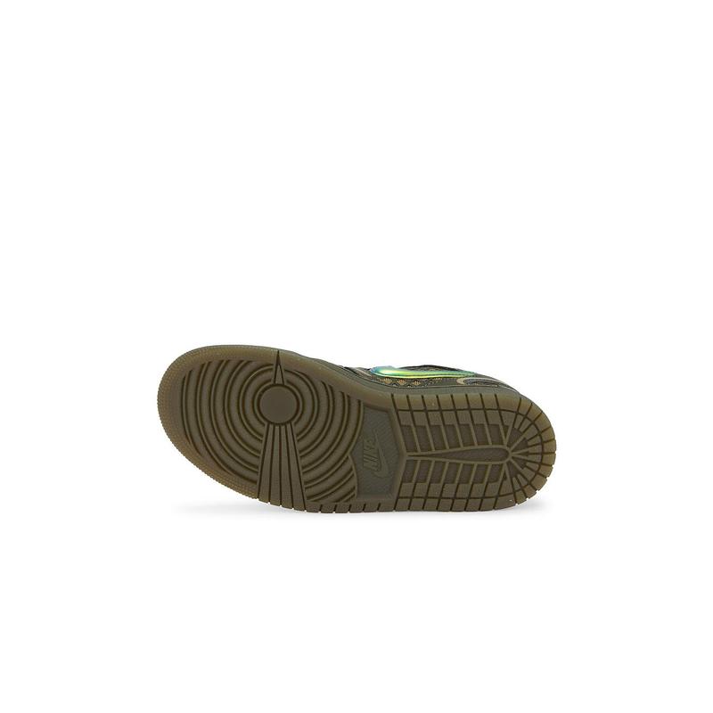 Jordan Air Jordan 1 MM Low V3 Sneaker in Brown Kelp, Cargo Khaki & Light Wild Mango