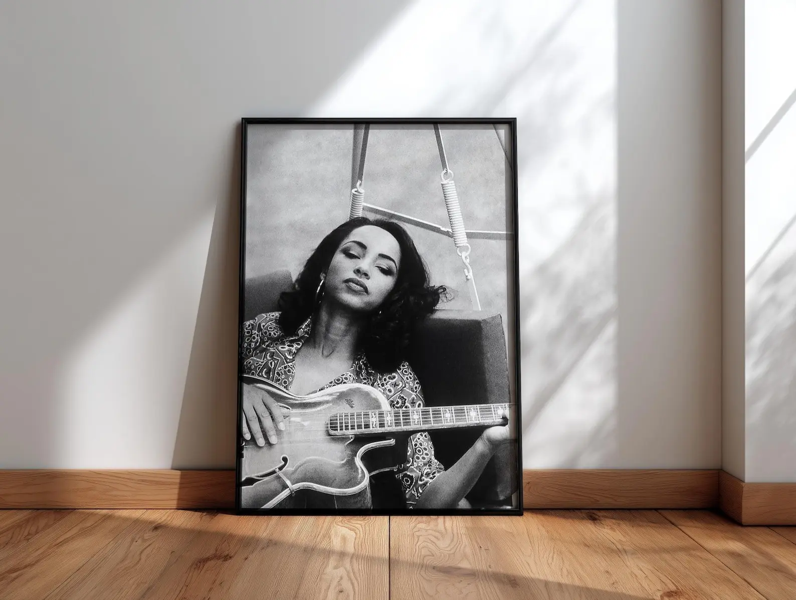 Vintage 90s Soul Singer Retro Poster, Black and White Aesthetic Music Wall Art, High-Quality Matte Paper Print, Perfect Bedroom Living Room Decor Gift for Music Lovers