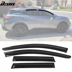 Window Visors Rain Guard for Nissan Murano 2015-2024 Tape On 4PC