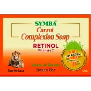 Symba Carrot Complexion Soap 125g – Retinol, Vitamin C & Collagen