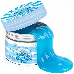 Reusable Car Cleaning Clay Gel (160g), All-Purpose Dust Remover for Car Details & Keyboards