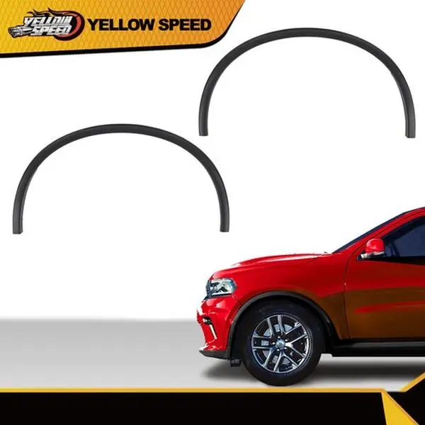 ALLGOOD Brand New Front Fenders Trims Replacement - 2pcs, Front Driver & Passenger Side Car Door Protector, 57010620AD Original Pack Car Accessories for 2011-2021 Dodge Durango