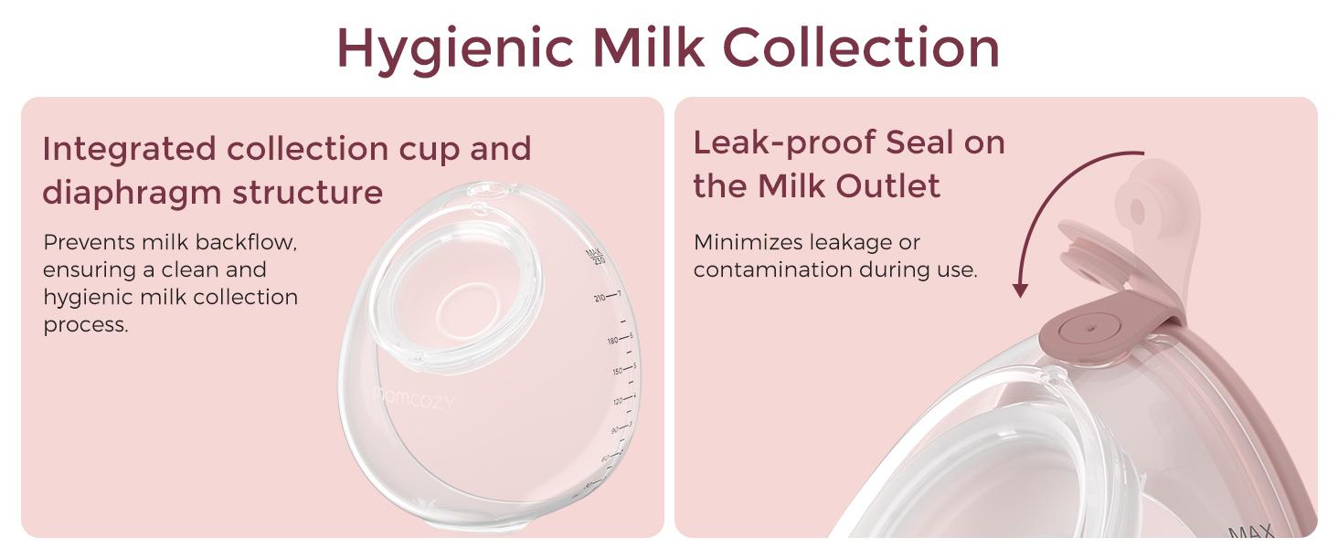 Momcozy Breast Pump V1 Pro, Hands-Free Portable Wearable Breast Pump, Upgraded Breast Pump, 3 Fine-Tuned Rhythms, 15 Levels, with Leak-Proof DoubleFit Flange, Comfort Red