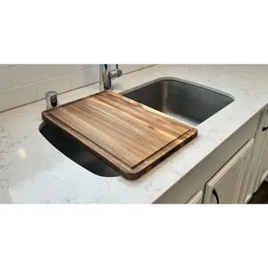 SinkBoard™ Cutting Board (Wood)