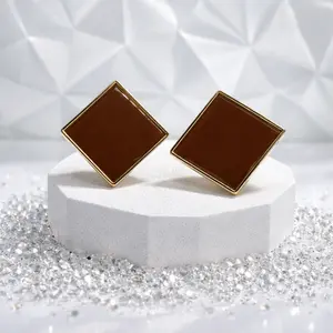 Brown Sugar Bae- Stud Earrings