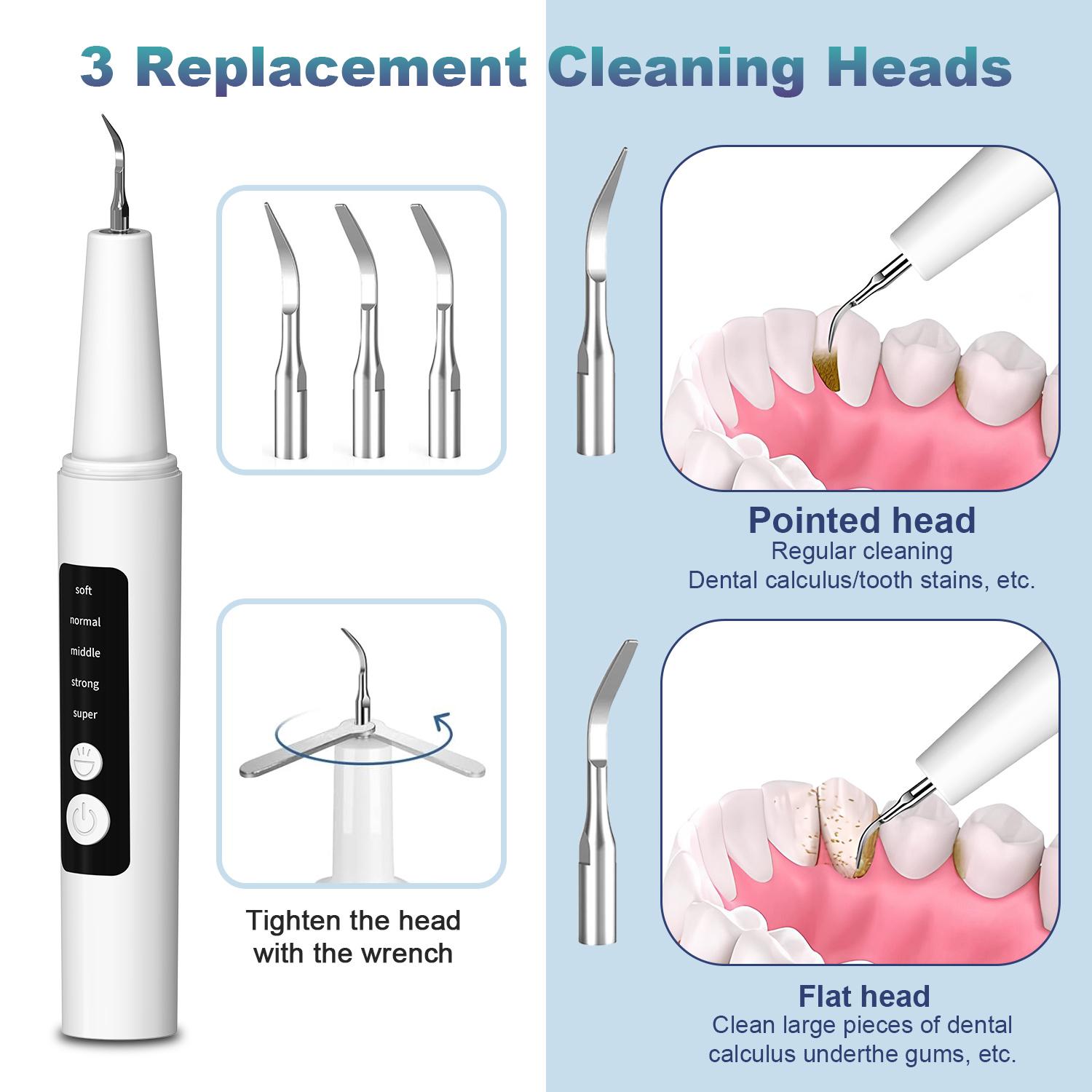 Plaque/Tartar Remover for Teeth, Electric Toothbrush, Dental Calculus Remover Teeth Cleaning Kit with 5 Modes for Women Men Humen Pet Cat Dog, Rechargeable Oral Care Tool for Home Plaque/Tartar Remover for Teeth, Electric Toothbrush, Dental Calculus Remover Teeth Cleaning Kit with 5 Modes for Women Men Humen Pet Cat Dog, Rechargeable Oral Care Tool for Home