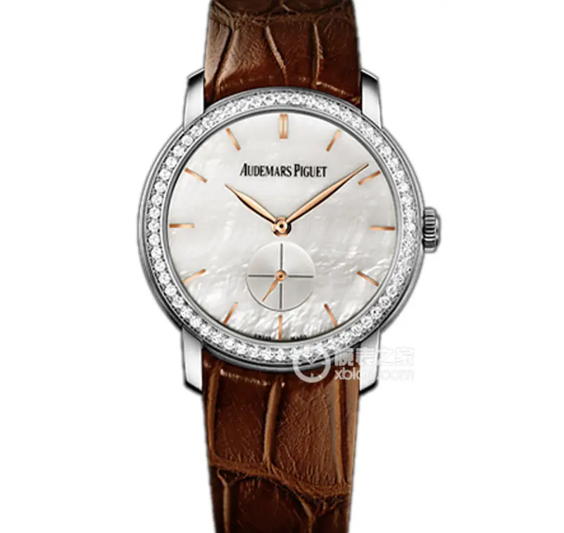 Audemars Piguet Jules Audemars 33mm 77240BC.ZZ.A808CR.01 Manual Wind Mother of Pearl Dial 18K White Gold Factory Diamond Women's Watch WHP042284