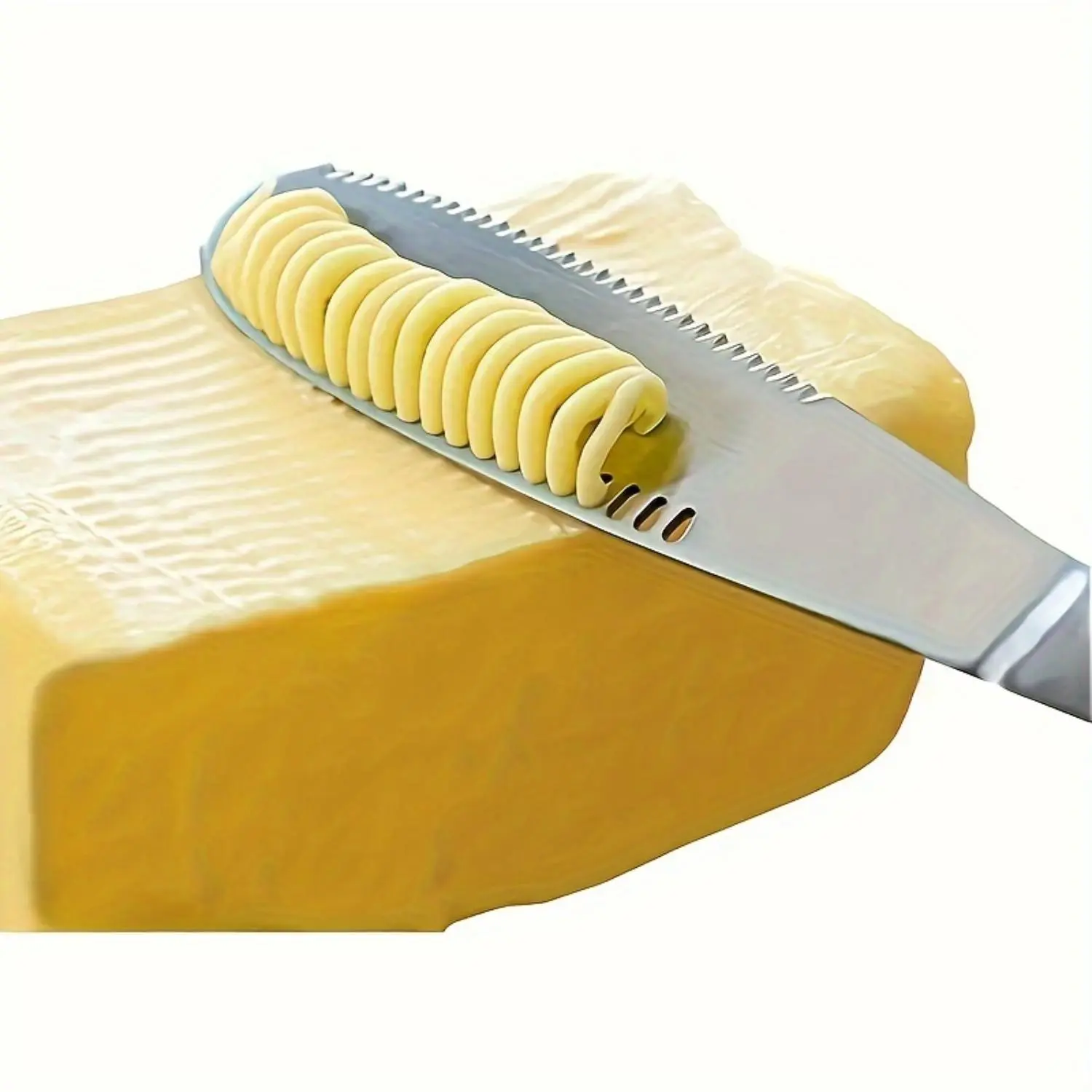 Stainless Steel Butter Knife, Stainless Steel Knives, 1 Count Reusable Butter Knife, Essential Kitchen Gadget Utensils for Cheese, Cold Butter & Jam Spreading, Kitchenware