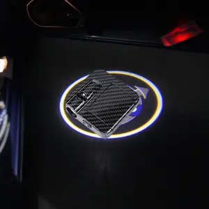 2Pcs is suitable for Volvo V40V60V90XC40XC60XC90S6S90 car LED welcome lamp projector logo ghost lamp auto parts decoration.(Battery Not Included)