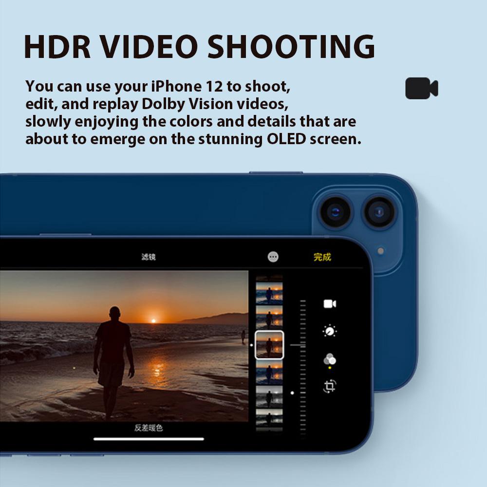 Refurbished iPhone 12 64GB Green (Unlocked) - Excellent condition, 6.1″ display, supports any carriers, like-new performance, 1-Year Warranty by JunQ Trading