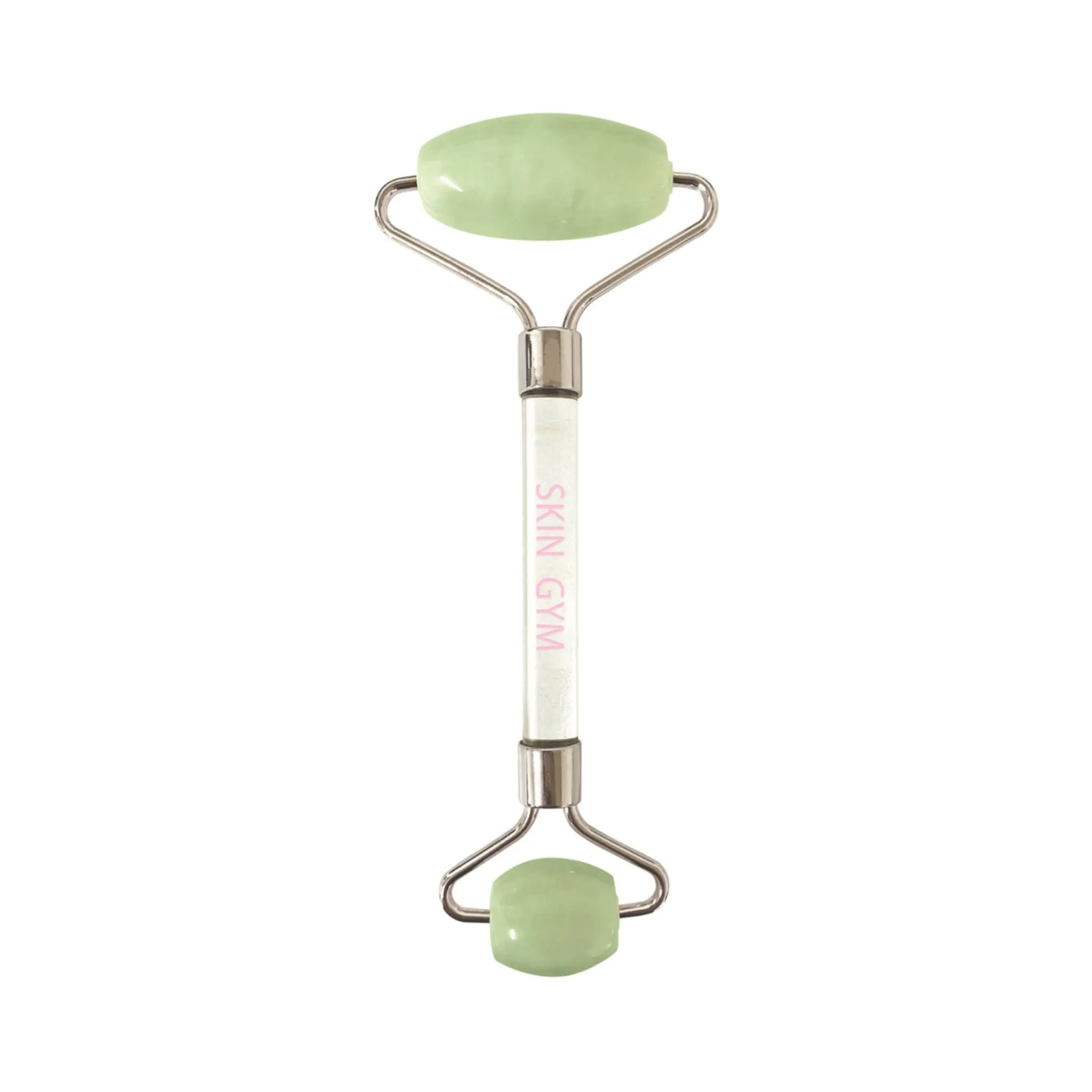 Skin Gym Jade Facial Roller Facial Massage & Skincare Support | Natural Jade Stone & Smooth Rolling Design