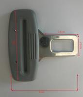 Straight lock tongue (gray)