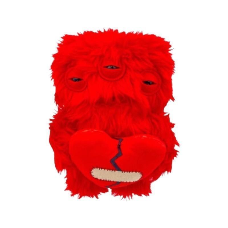 Love Fuggler-Ugly-Monsters Plush Collectible Toy Heart MUNCH MUNCH Stuffed Plush Doll Valentine Present Red and Pink