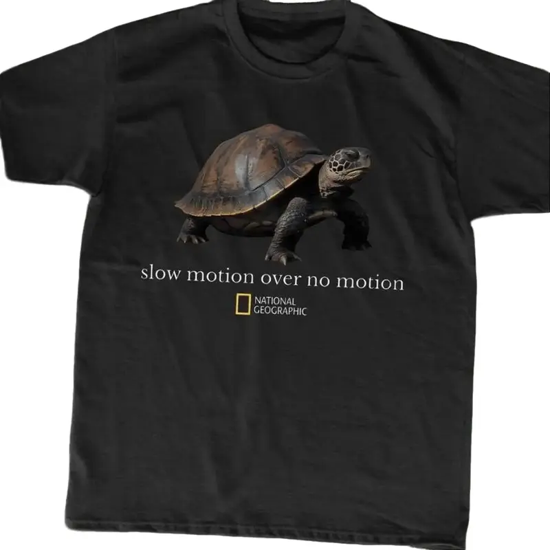 National Geographic black turtle tee