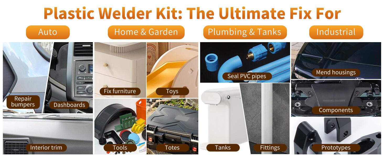 Plastic repair applications