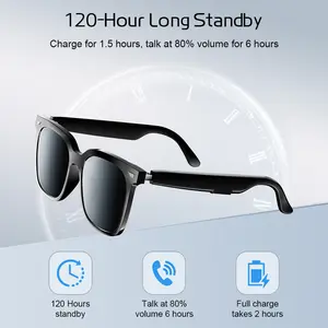 Smart Audio Sunglasses with Bluetooth 5.4 | Touch Control, UV Protection & 120H Standby Time