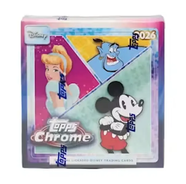2026 Topps Chrome Disney Mega Box