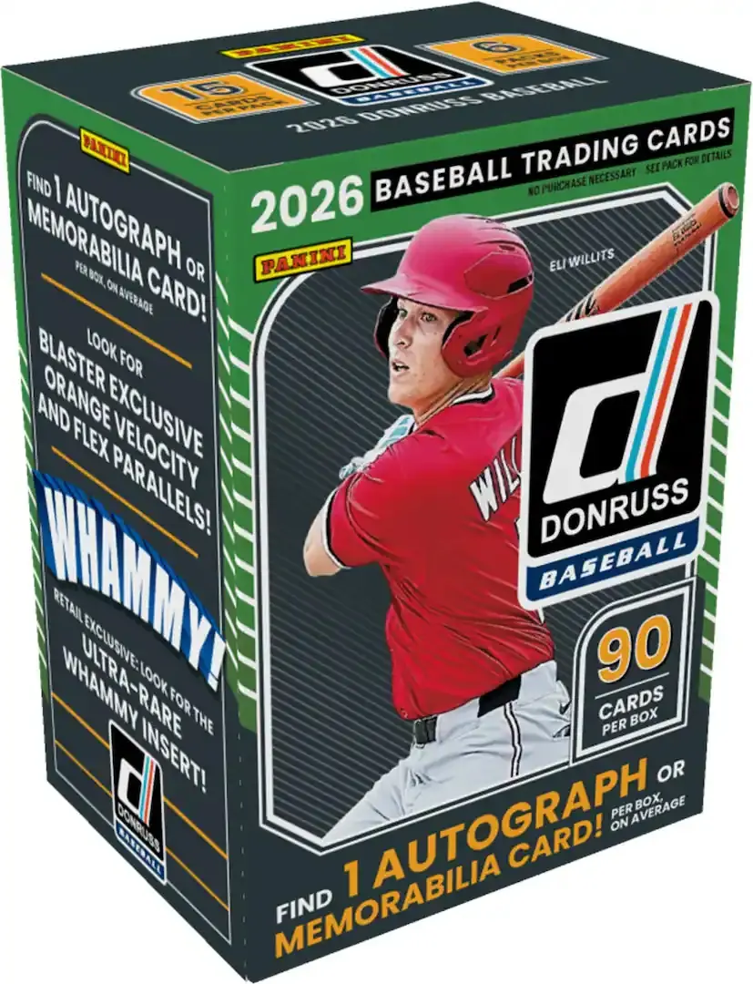 2026 Donruss Baseball Value Box