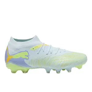 PUMA Womens Future 9 Match Light Up Firm GroundArtificial Ground Soccer Cleats  - Yellow