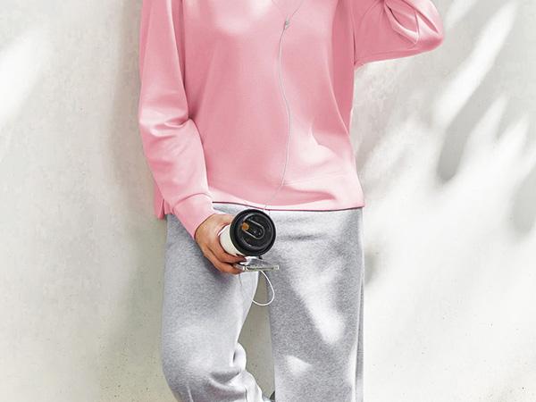 PINSPARK Soft Crewneck Sweatshirt for Women Long Sleeve Lightweight Pullover Yoga Casual Sweatshirts Fall Fashion 2025