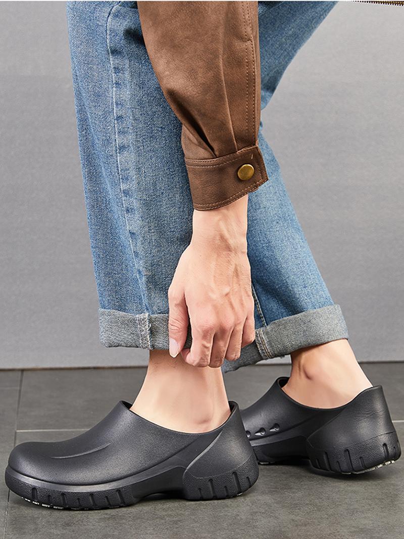 TEER Non-Slip Work Clogs - Stay Safe & Comfortable During Holiday Cooking Marathons. Thanksgiving Kitchen Savior! Oil & Waterproof