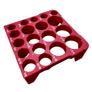 Impact Socket Set Insert for Milwaukee 49-66-7012 (1/2" Shockwave SAE 19-Piece)