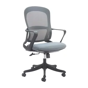 Delo Office Chair Gray | Architectural Form & Focused Comfort