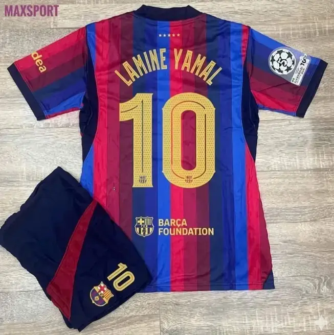 Barcelona No. 10 Soccer Jersey – Premium Breathable Football Fan Shirt for Men & Women