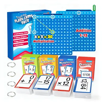 2nd grade math flash cards Second Grade Flash Cards – SpotOnMathFacts
