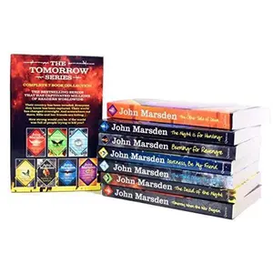 USED-John Marsden The Tomorrow Collection 7 Books Set (The Other Side of Dawn, The Third Day, The Frost, The Dead of the Night, Tomorrow When the War Began, The Night is for Hunting, Darkness and More) by John Marsden (Paperback)