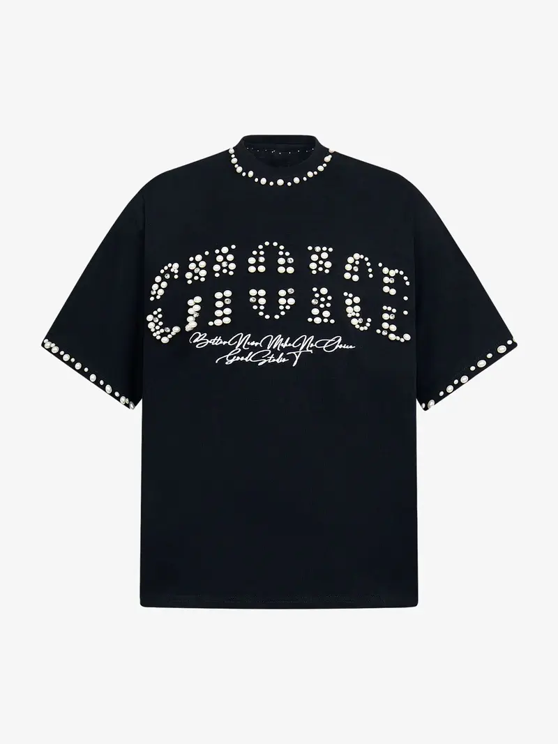 oversize t shirt glitter - TikTok Shop