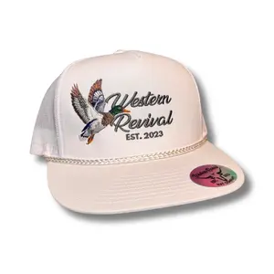 Western Revival Mallard Duck Hat SnapBack