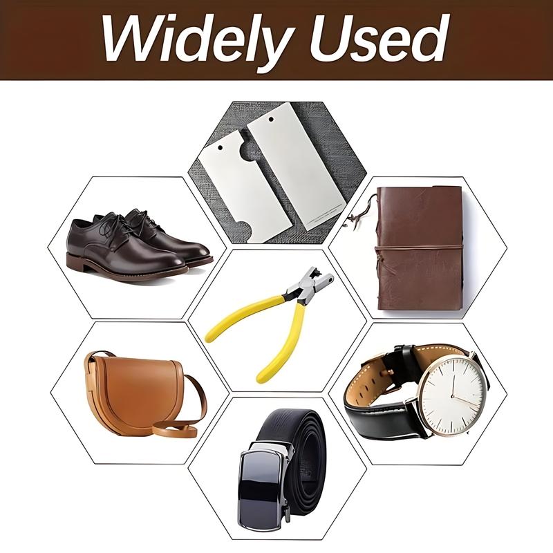 Hole Punching Plier, 2mm Round Hole Puncher for Leather, Belts & Paper, Heavy-Duty Handheld Punch Tool for Watch Straps, Shoelaces, Tags & DIY Crafts — Easy Clean Cuts, Portable Office & Home Workspace Essential