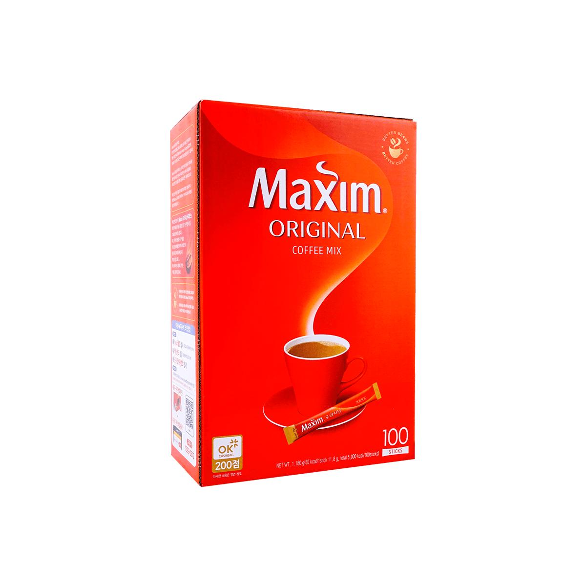 Maxim Ground Original Korean Coffee - 100pks