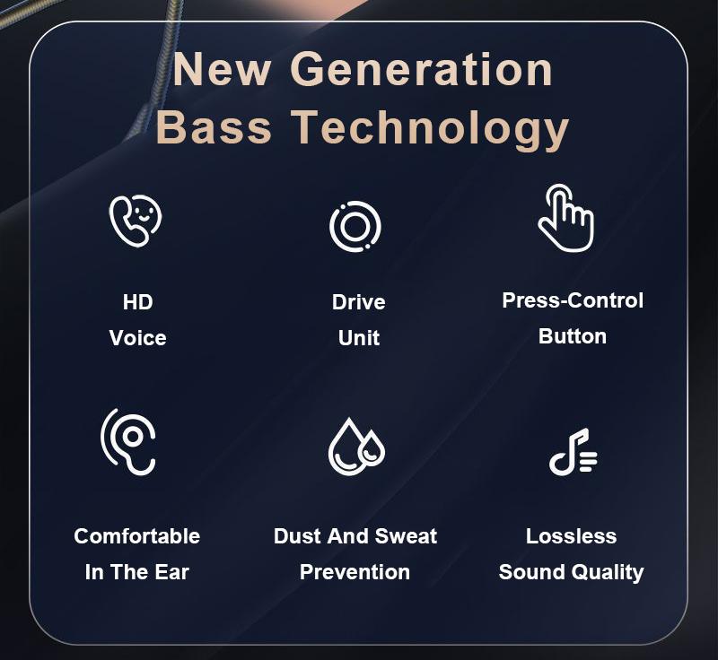 Aolon RM670 Wired Earphones with Hi-Fi lossless sound, 3.5mm connector, noise reduction, built-in HD microphone, stereo, 1.2m cable.