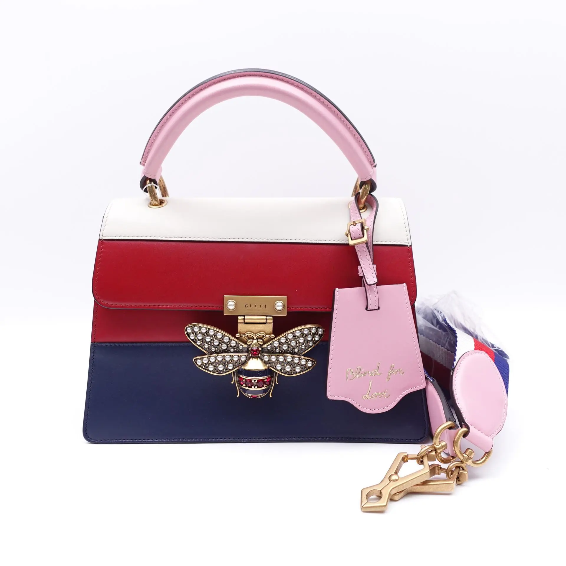 Pre-owned GUCCI Calfskin Shoulder Bags Ophidia/Queen Margaret Deals $999